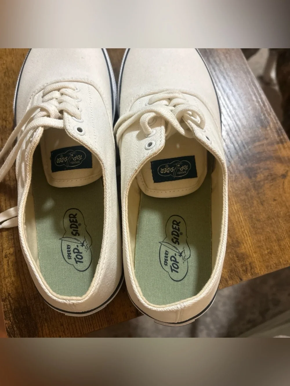 Sperry Top Sider Classic CVO White Size 9 NWOT